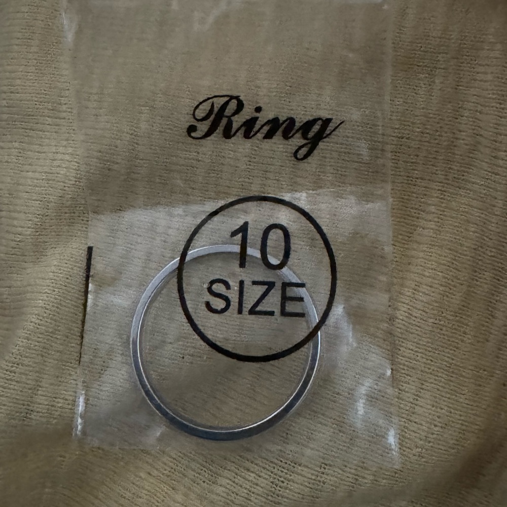 Silver plated Ring